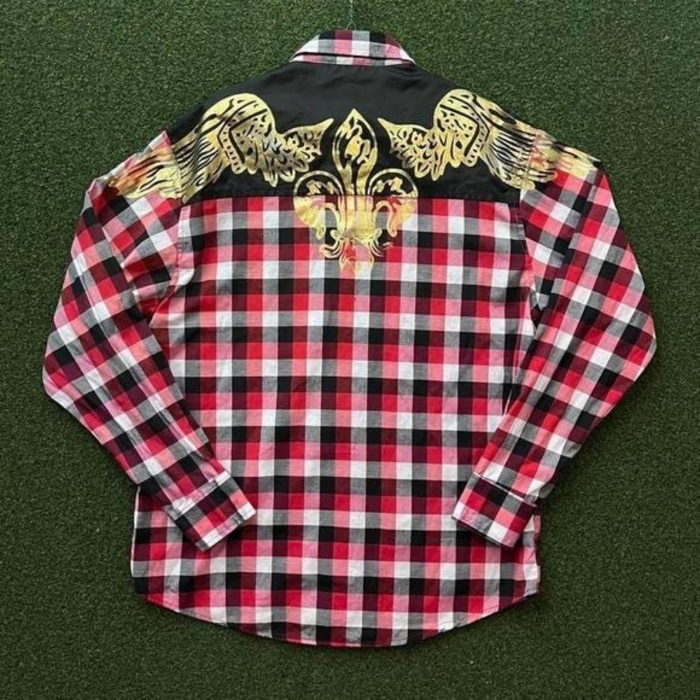 Y2K‎ Red Ape Button Down Shirt